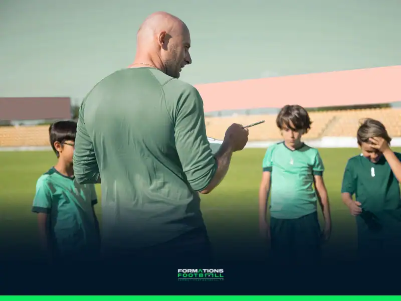 Séance d'entraînement foot pour catégorie U9