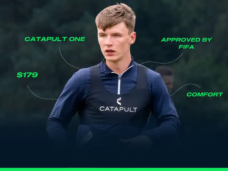 Catapult One GPS Trackers in soccer