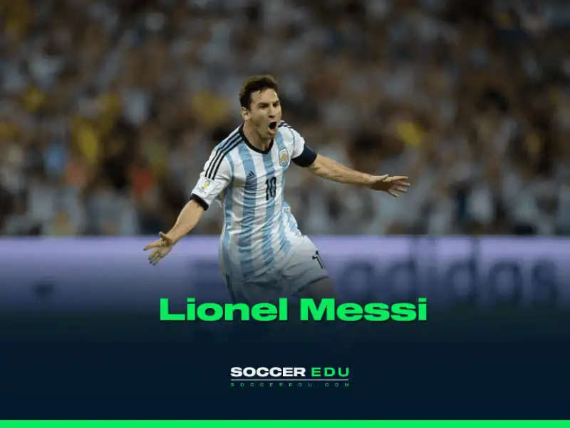 Lionel Messi, one of the best False Nine in soccer