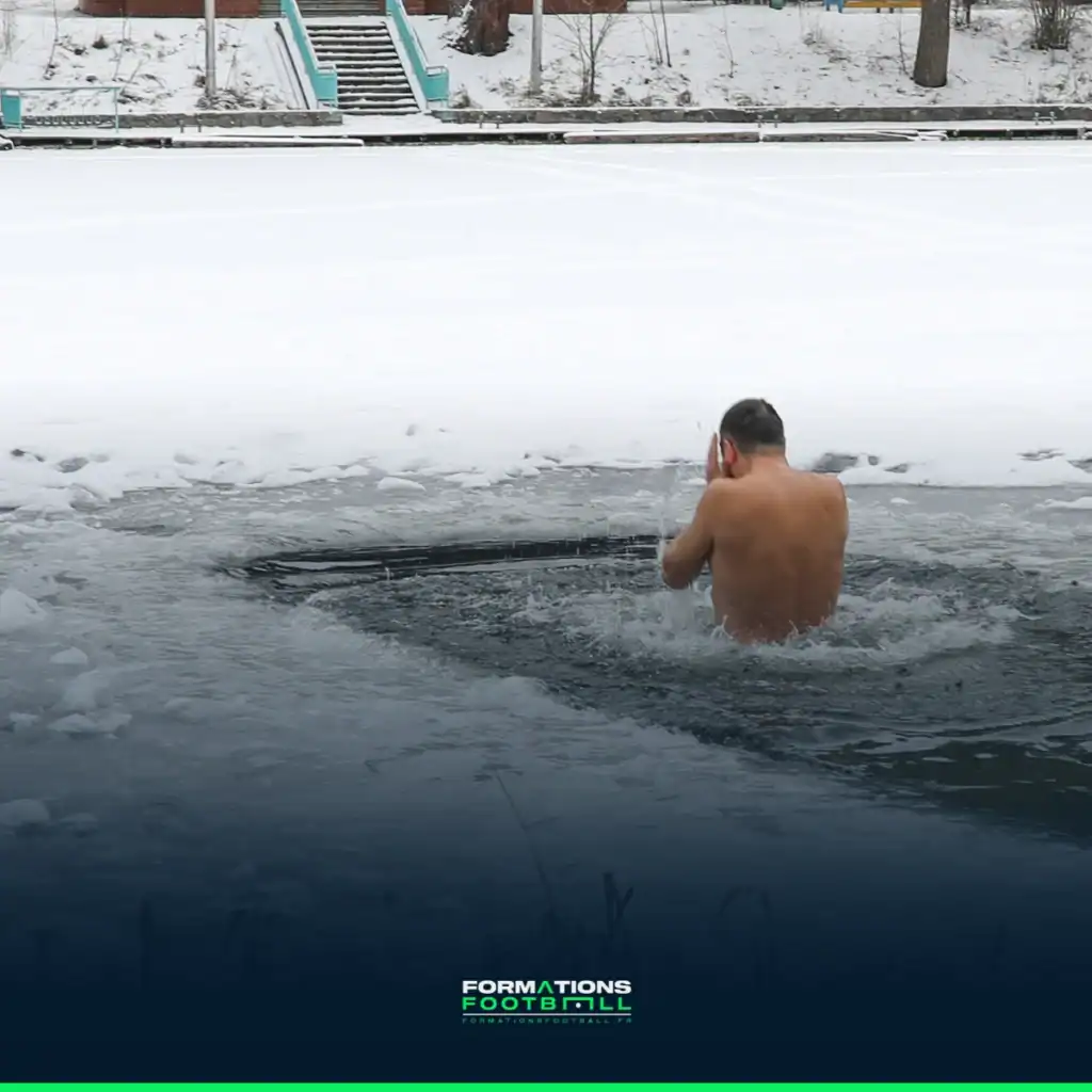 La cryothérapie et les bains froids pour la récupération foot