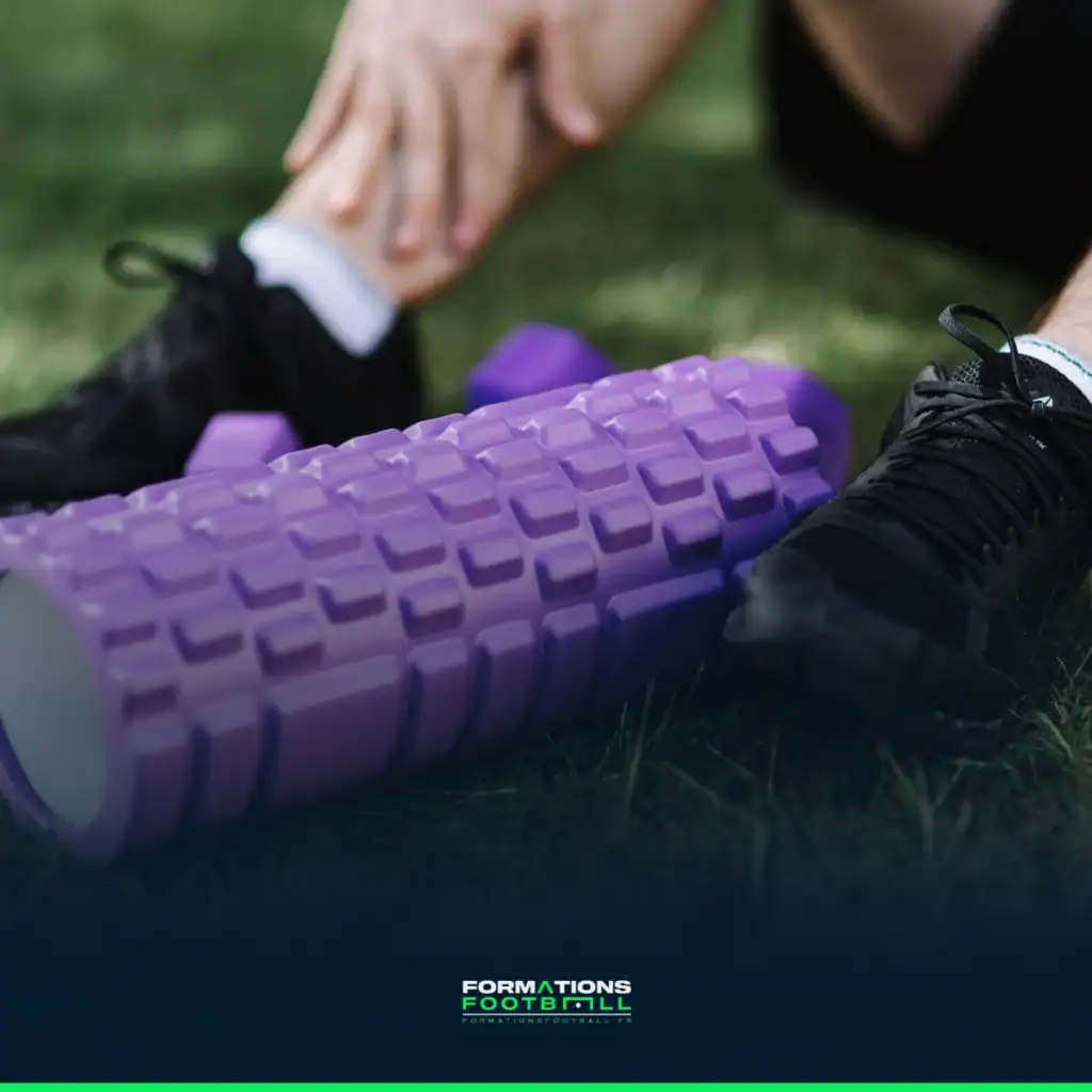 Les rouleaux de massage (foam rollers) pour la récupération football
