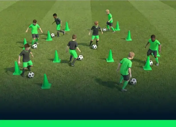 U7 Drill: The Maze Dribble