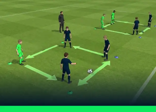 U10 Drill: Passing Rhythm and Accuracy in Motion