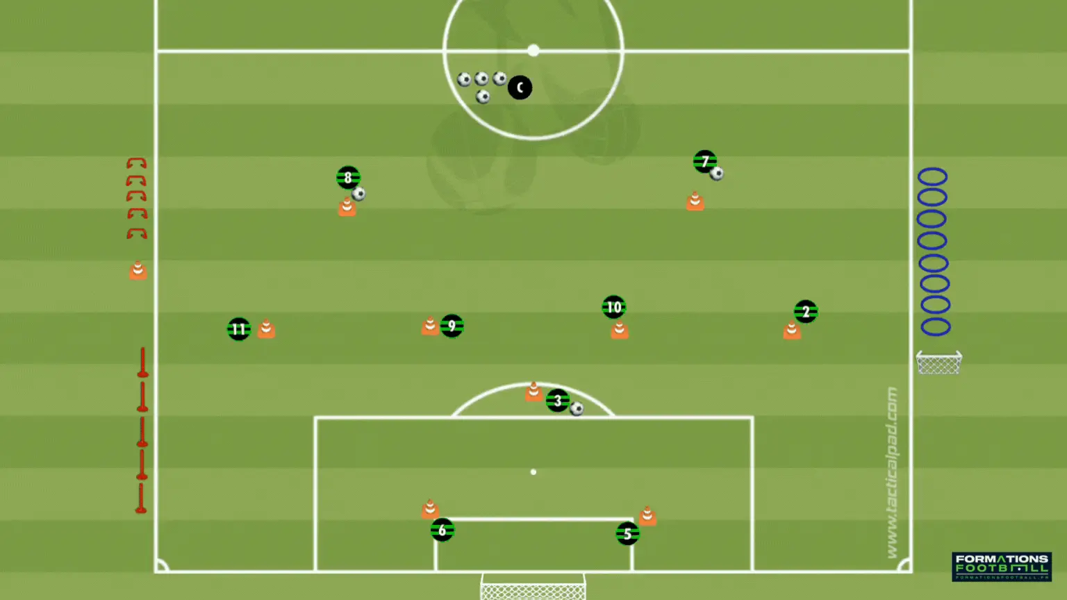 Exercice U9 : Introduction du jeu en triangle