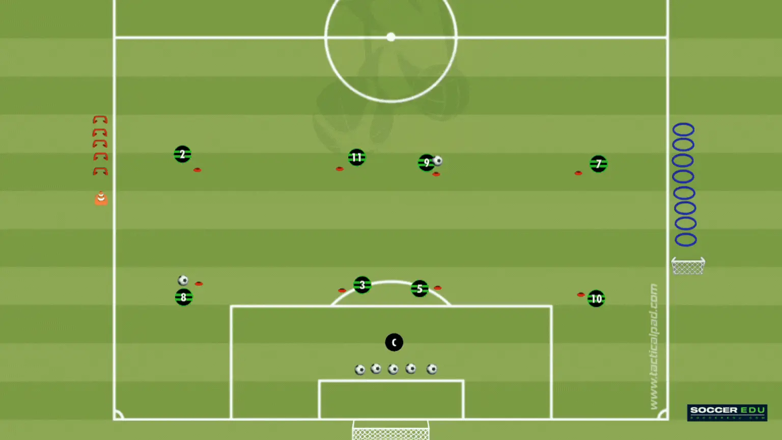 U10 Drill: Passing Rhythm and Accuracy in Motion