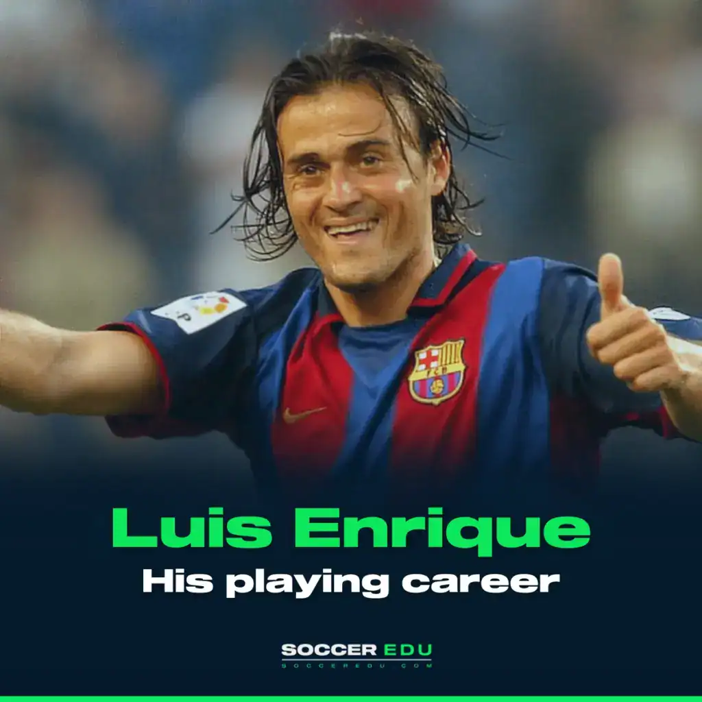 Luis Enrique at FC Barcelona
