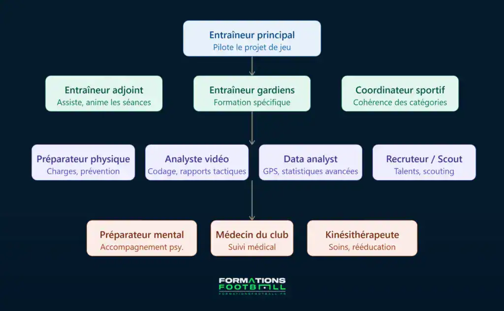 organigramme staff technique football